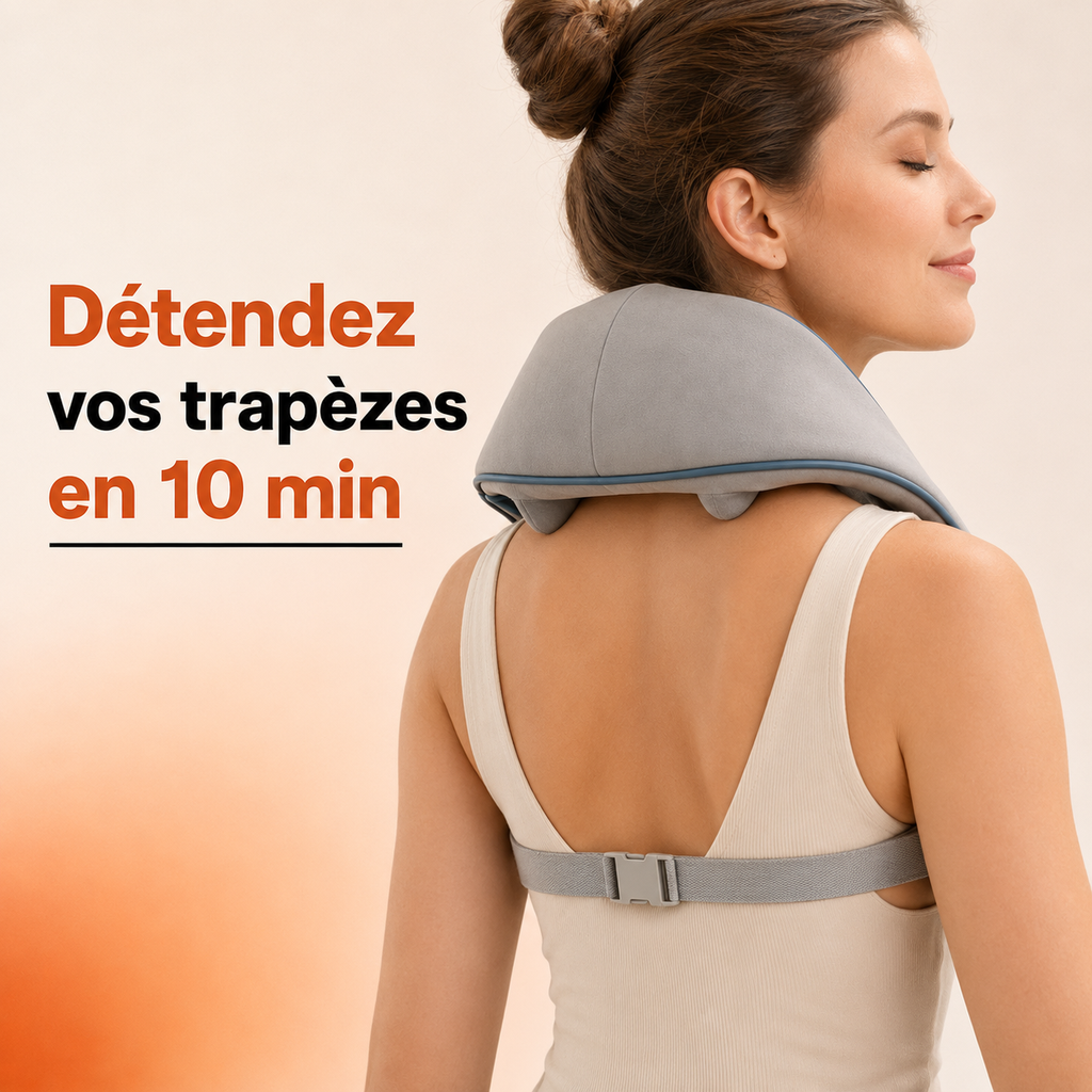 Le Masseur Décontractant Trapèzes & Nuque 6D